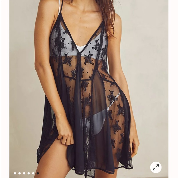 Free People Intimately Turquoise Slip - Picture 6 of 9